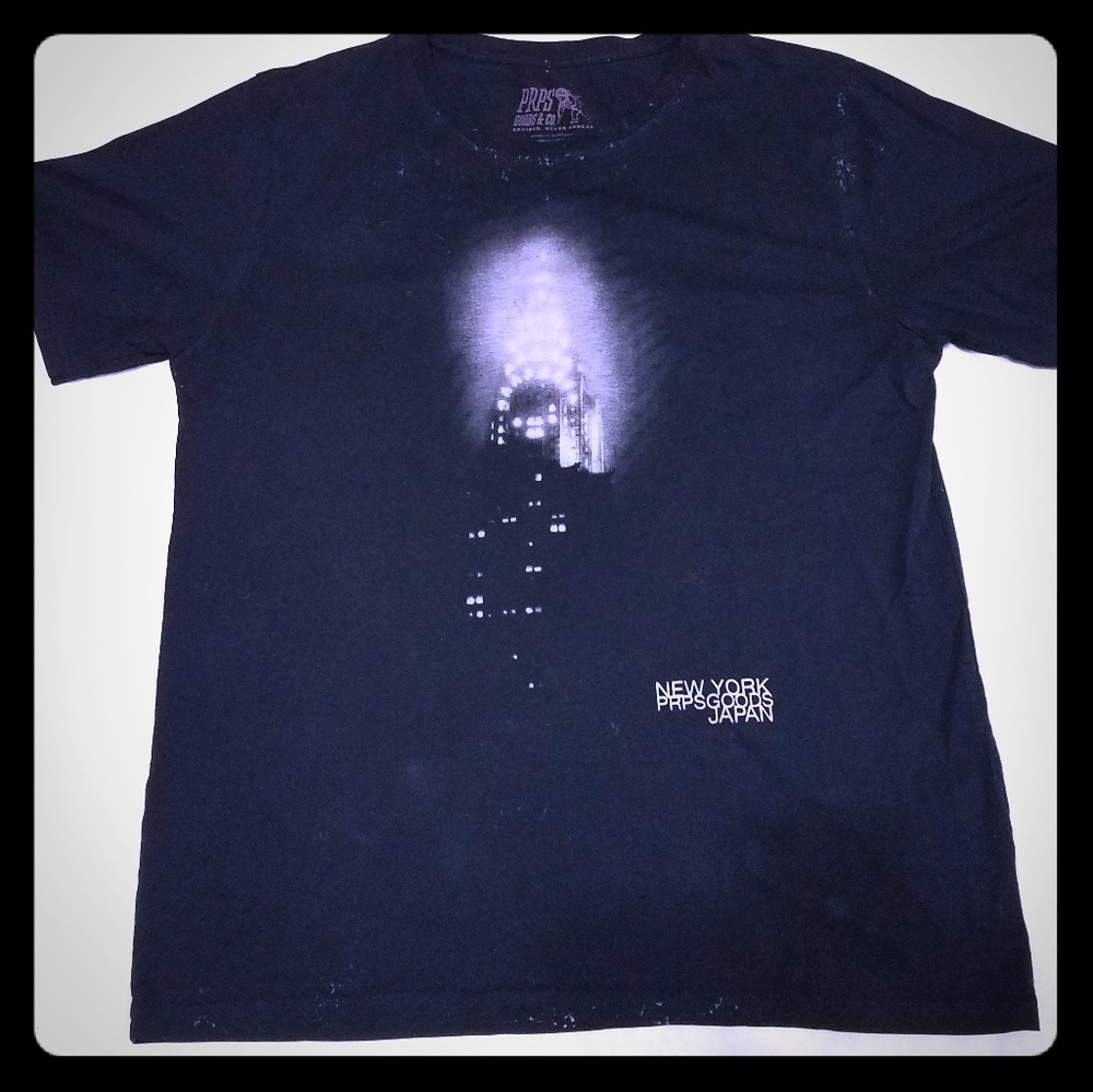 PRPS Goods & Co. NYC empire black 2xl tee shirt